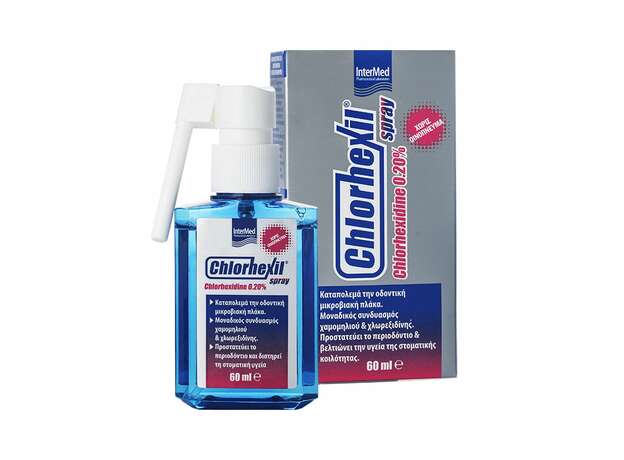 Intermed Chlorhexil ® 0.20% Spray Αντισηπτικό Στοματικό Σπρέι, 60 ml
