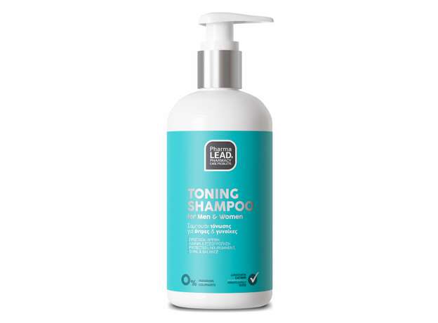 Pharmalead Toning Shampoo Σαμπουάν Tόνωσης για Άντρες & Γυναίκες, 250ml