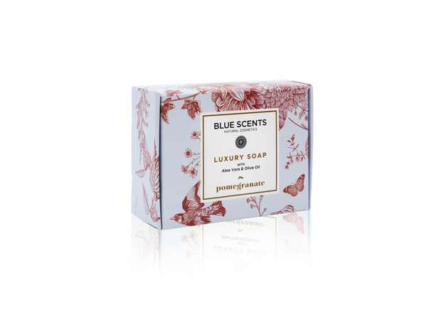 Blue Scents Luxury Soap Pomegranate 135g