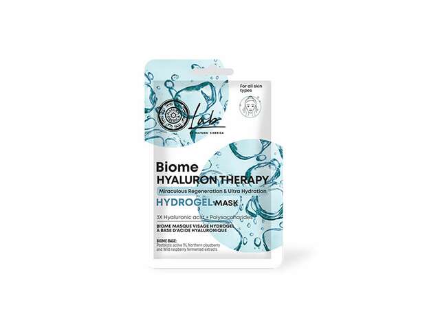 Natura Siberica Biome Sheet Mask με Υαλουρoνικό, 1pc