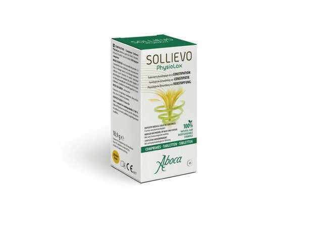 Aboca Sollievo Physiolax για τη Φυσιολογική λειτουργία εντέρου 45tabs