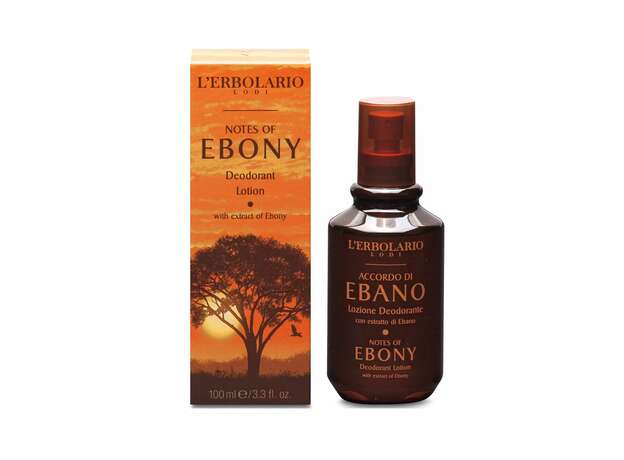 L'Εrbolario Notes Of Ebony Deodorant Lotion Αποσμητικό Σπρέυ 100ml