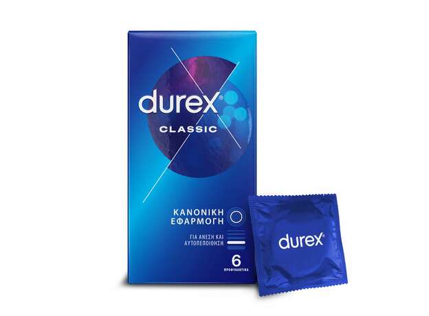 Durex Classic Προφυλακτικά 6τμχ