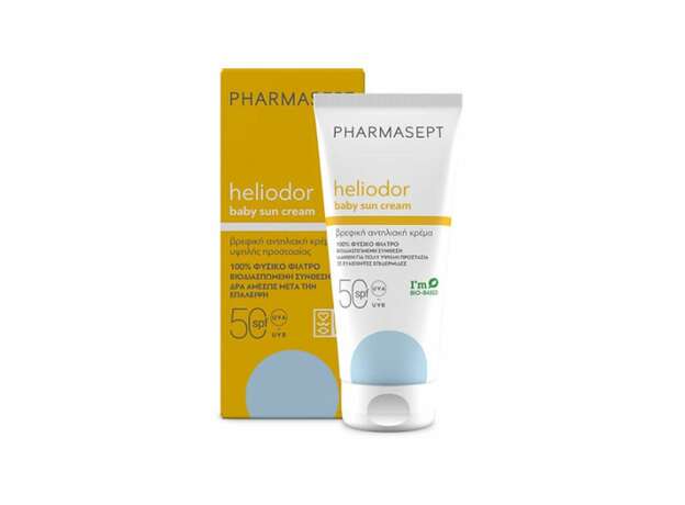 Pharmasept Heliodor Baby Sun Cream Spf50 Βρεφική Αντηλιακή Κρέμα, 100ml