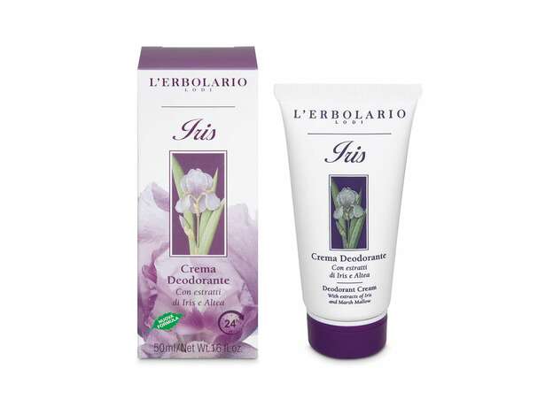 L 'Erbolario Crema Deodorante Iris Αποσμητική Κρέμα, νέα φόρμουλα 50ml