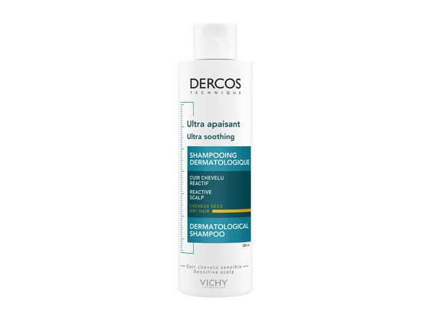 Vichy Dercos Ultra Soothing Καταπραϋντικό Σαμπουάν για Ξηρά Μαλλιά, 200ml