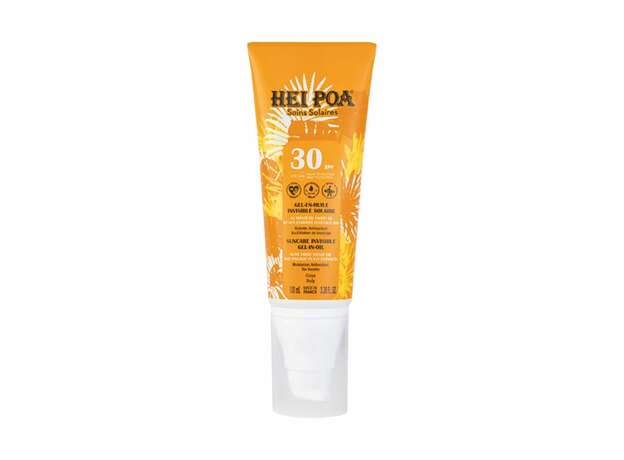 Hei Poa Suncare Invisible Gel-in-Oil SPF30 Ενυδατικό Αντηλιακό Σώματος, 100ml