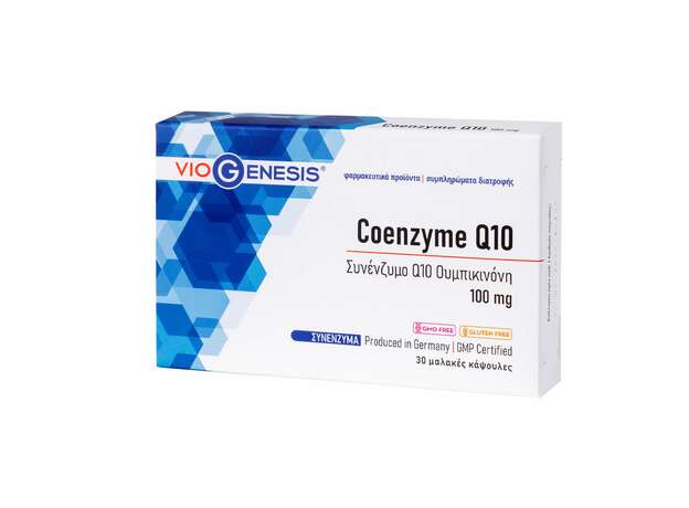 VioGenesis Coenzyme Q10 100 mg 30 softgels