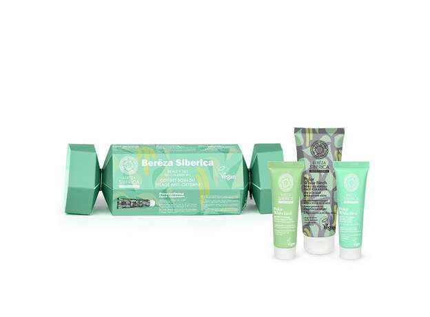 Natura Siberica BEREZA SIBERICA Καθαριστικό Τζέλ Προσώπου, 75ml + Ενυδατική 24ωρη κρέμα τζέλ 30ml + Ορός προσώπου κατά των ερεθισμών 30ml
