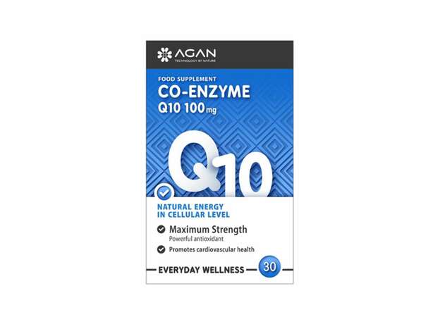 Agan Co-Enzyme Q10 100mg, 30caps