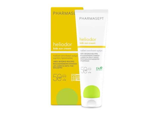 Pharmasept Heliodor Kids Sun Cream Spf50 Παιδική Αντηλιακή Κρέμα, 150ml