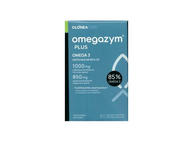 Olonea Omegazym Plus 850mg Omega 3 30softgels