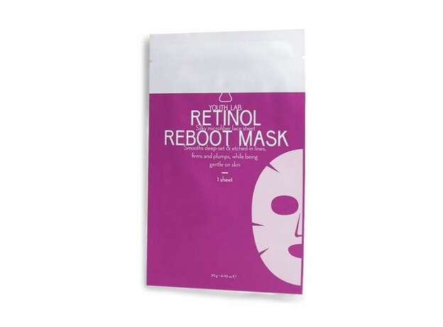 Youth Lab Retinol Reboot Mask -Υφασμάτινη Μάσκα Νυκτός Προσώπου με Ρετινόλη 1τμχ