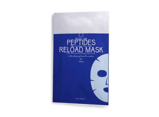 Youth Lab. Peptides Reload Μask Υφασμάτινη Μάσκα Προσώπου για Πλήρη Αναδόμηση, 1τεμ