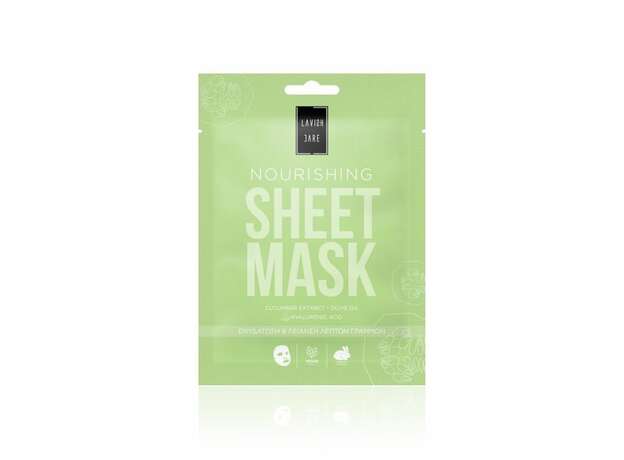 Lavish Care Nourishing Face Sheet Mask Μάσκα Προσώπου θρέψης 25g