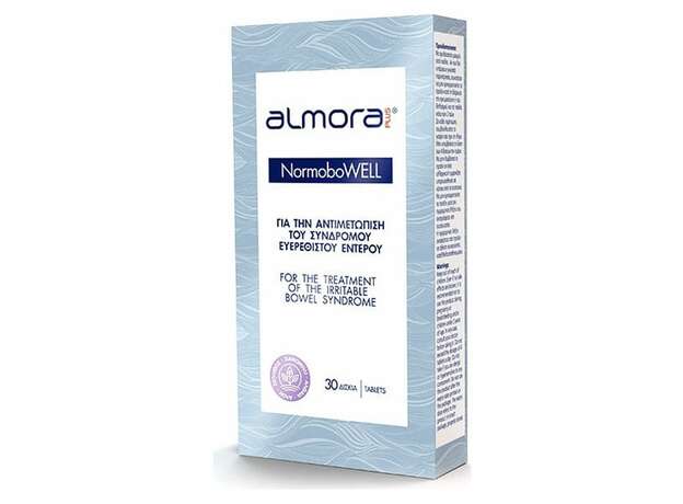 Elpen Almora Plus® Normobowell για την Αντιμετώπιση των Συμπτωμάτων του Συνδρόμου Ευερέθιστου Εντέρου, 30tabs