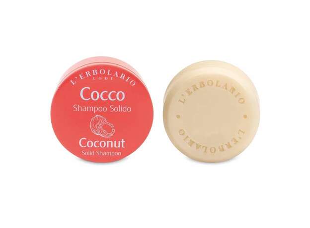 L 'Erbolario Coconut Shampoo Solid Στερεό Σαμπουάν, 60g
