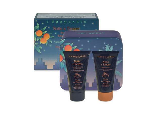 L 'Erbolario Notte a Tangeri Beauty Box Relax Dei Sensi Αφρόλουτρο 75ml & Κρέμα Σώματος 75ml