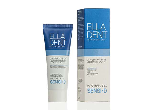 Elladent Sensi D Toothpaste Οδοντόκρεμα για τα Ευαίσθητα Δόντια, 75ml