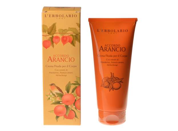 L'Erbolario Accordo Arancio Crema Fluida per il Corpo Κρέμα Σώματος 200ml