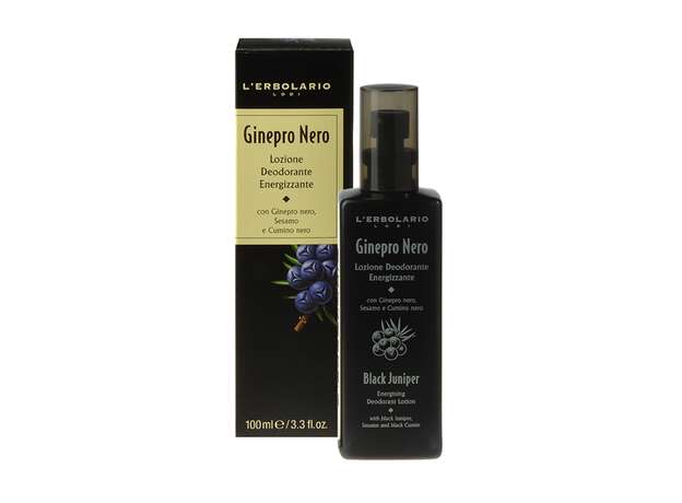 L'Erbolario Ginepro Nero Lozione Deodorante 100ml