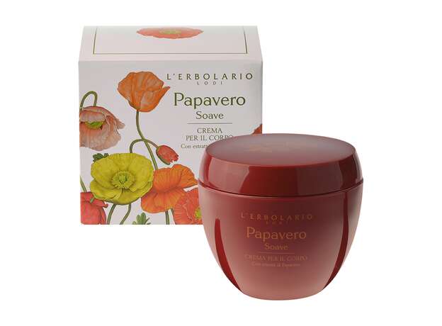 L'Erbolario Papavero Soave Crema Corpo Κρέμα Σώματος 200ml