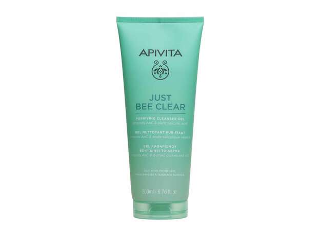 APIVITA Just Bee Clear Gel Καθαρισμού 200ml