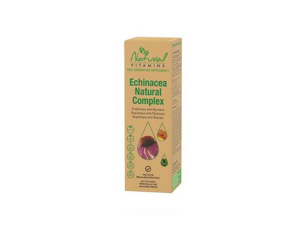 Νatural Vitamins Echinacea Natural Complex, 50ml