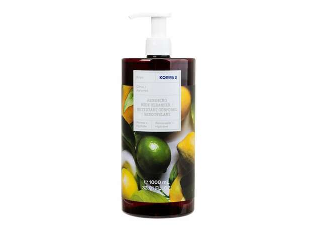 Korres Renewing Body Cleanser Αφρόλουτρο Κίτρο, 1000ml