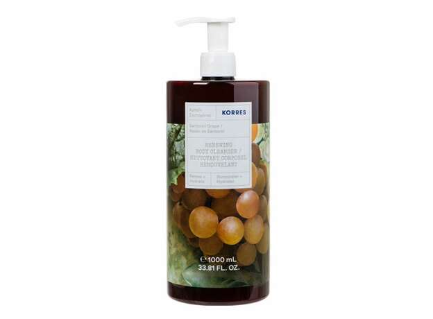 Korres Renewing Body Cleanser Santorini Grape Shower Gel 1000ml