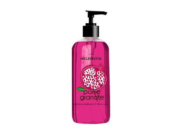 Helenvita Shower Gel Pomegranate, Αφρόλουτρο 490ml