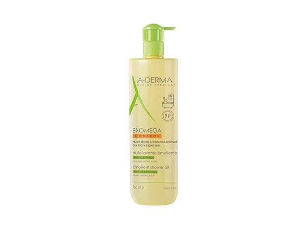 A-Derma Exomega Control Emollient Shower Oil 750ml