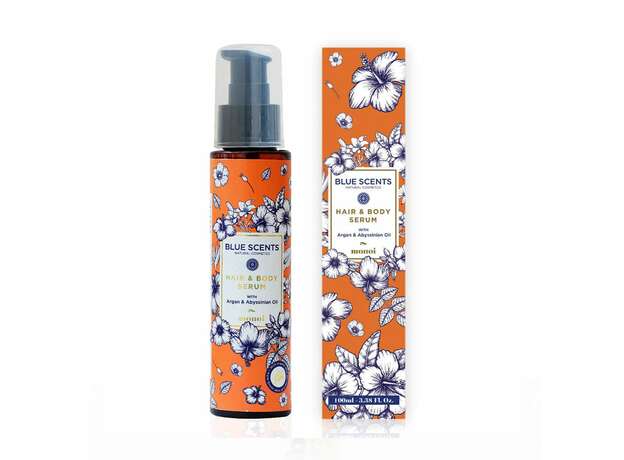 Blue Scents Hair & Body Serum Monoi Ορός για τα Μαλλιά & το Σώμα, 100ml