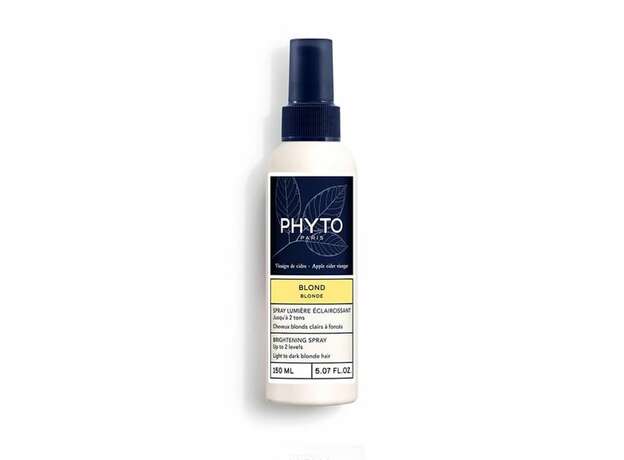 Phyto Blond Brightening Spray Up to 2 Levels Λάμψης Ανοιχτόχρωμα Έως Σκούρα Ξανθά Μαλλιά, 150ml