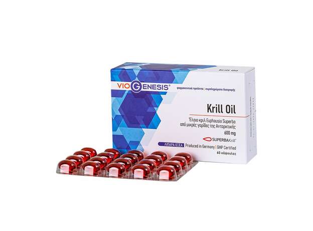 Viogenesis Krill Oil  60 Κάψουλες