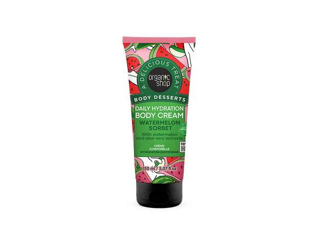 Organic Shop Body Desserts κρέμα σώματος Watermelon Sorbet, 150ml