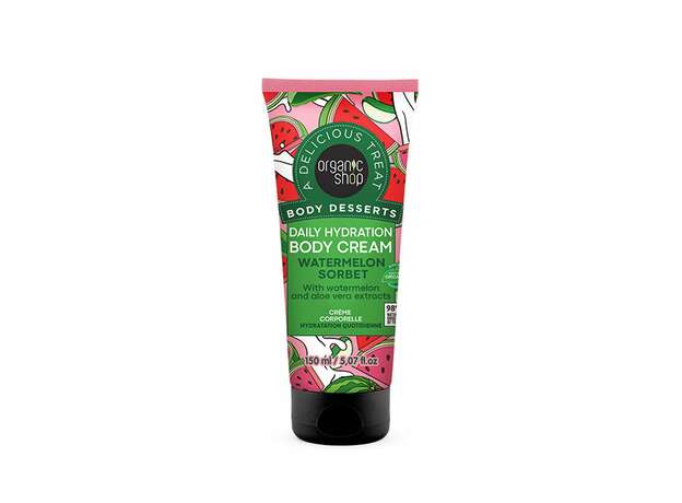 Organic Shop Body Desserts κρέμα σώματος Watermelon Sorbet, 150ml