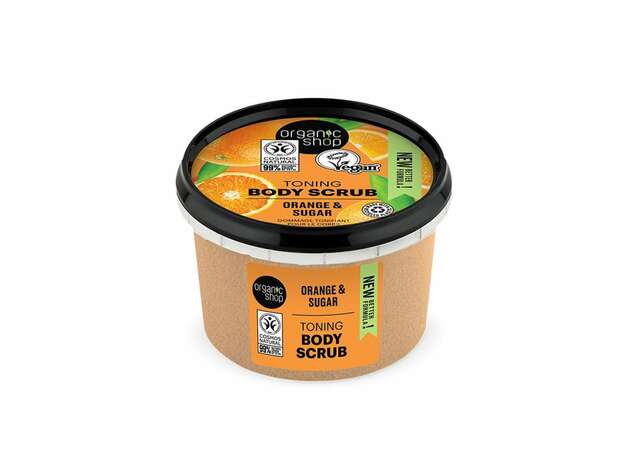 Organic Shop Sicilian Orange & Sugar Body Scrub 250ml