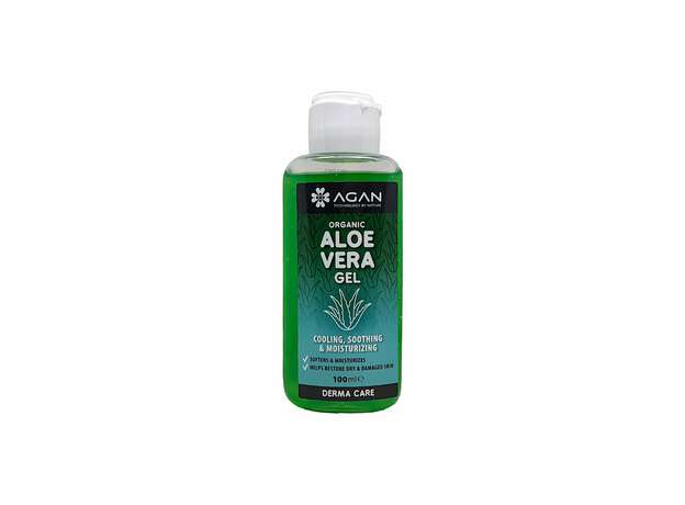 Agan Organic Aloe Vera Gel για Εντατική Ενυδάτωση Προσώπου & Σώματος 100ml