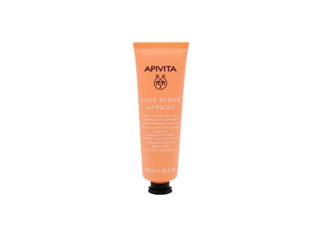 Apivita Face Scrub Ήπιας Απολέπισης με Βερίκοκο 50ml