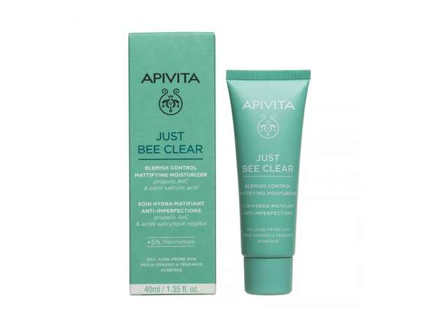 Apivita Just Bee Clear Κρέμα, 40ml