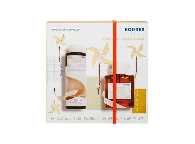 Korres Promo με Cashmere Kumquat Aφρόλουτρο, 250ml & Cashmere Kumquat Eau De Toilette Γυναικείο Άρωμα, 50ml, 1σετ