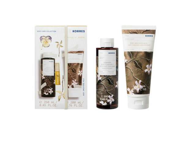 Korres Promo με Renewing Body Cleanser Αφρόλουτρο Γιασεμί, 250ml & Body Milk Ενυδατικό Γαλάκτωμα Σώματος Γιασεμί, 200ml, 1σετ