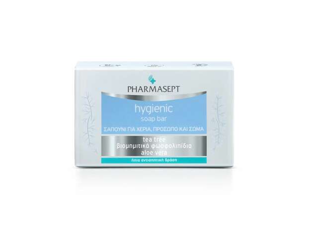 Pharmasept Hygienic Soap Bar Σαπούνι για Χέρια Πρόσωπο & Σώμα 100g