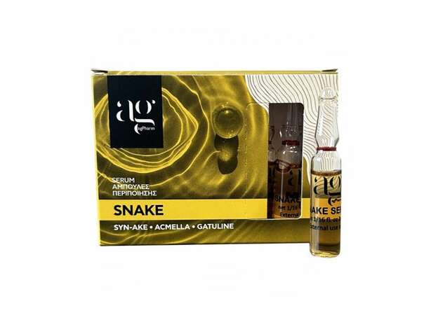 Ag Pharm Snake Serum για Αποτέλεσμα Βotox 2ml 1τμχ