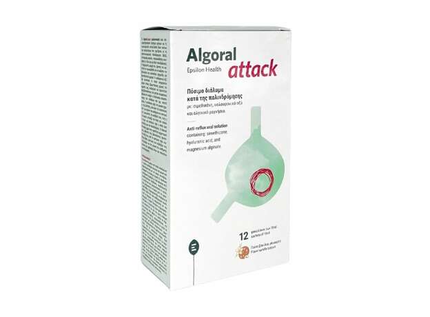 Epsilon Health Algoral Attack Vanilla Biscuit, 12x15ml