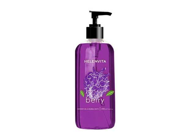 Helenvita Shower Gel Berry, Αφρόλουτρο 490ml