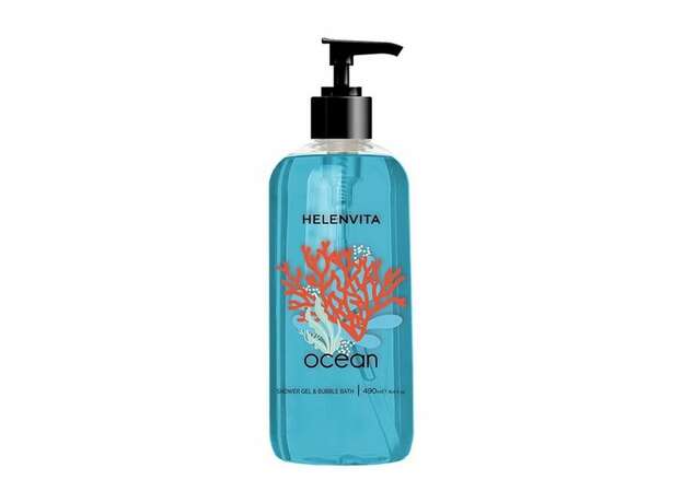 Helenvita Shower Gel Ocean, Αφρόλουτρο 490ml