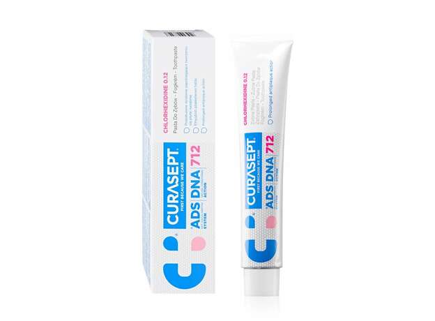 Curasept Toothpaste ADS DNA 712 Chlorhexidine 0.12 Οδοντόπαστα κατά της Φλεγμονής των Ούλων, 75ml