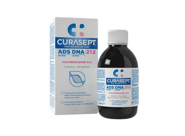 Curasept ADS DNA 212 Στοματικό Διάλυμα 0,12% CHX, 200ml